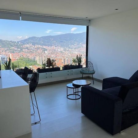 Apartamento De Lujo Con La Mejor Vista De Medellin Leilighet Eksteriør bilde