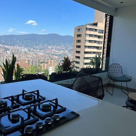 Apartamento De Lujo Con La Mejor Vista De Medellin Leilighet Eksteriør bilde