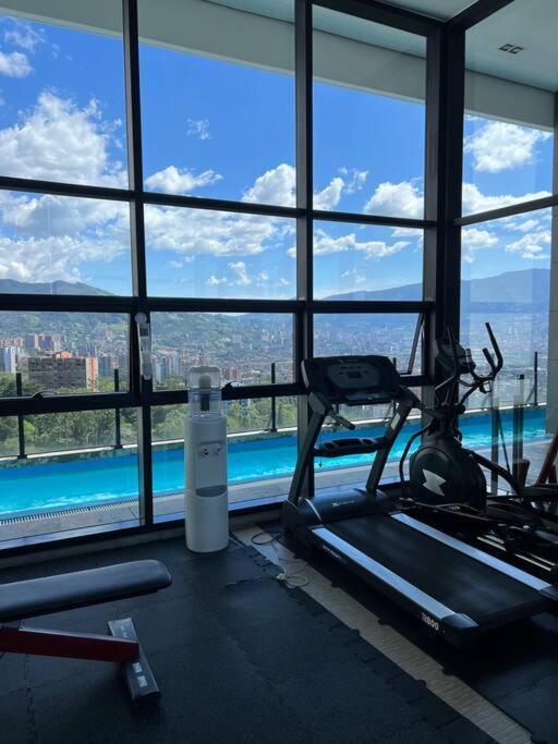 Apartamento De Lujo Con La Mejor Vista De Medellin Leilighet Eksteriør bilde