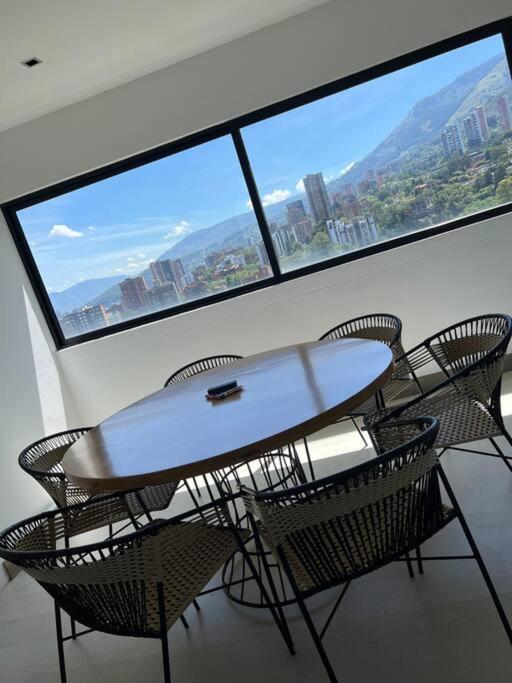 Apartamento De Lujo Con La Mejor Vista De Medellin Leilighet Eksteriør bilde