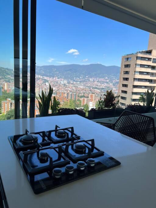 Apartamento De Lujo Con La Mejor Vista De Medellin Leilighet Eksteriør bilde