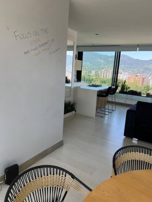 Apartamento De Lujo Con La Mejor Vista De Medellin Leilighet Eksteriør bilde