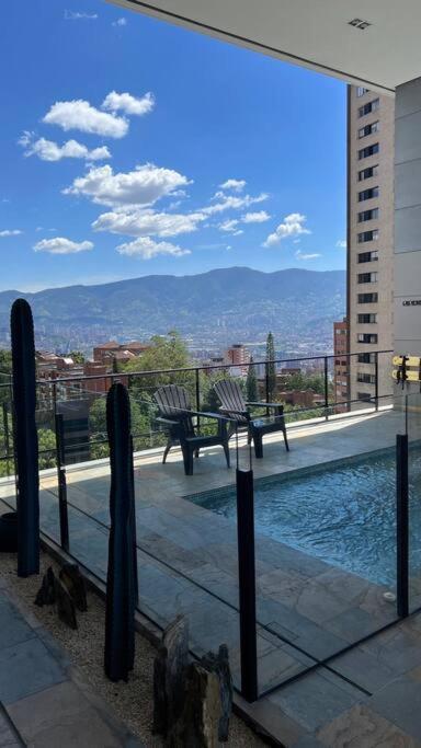 Apartamento De Lujo Con La Mejor Vista De Medellin Leilighet Eksteriør bilde